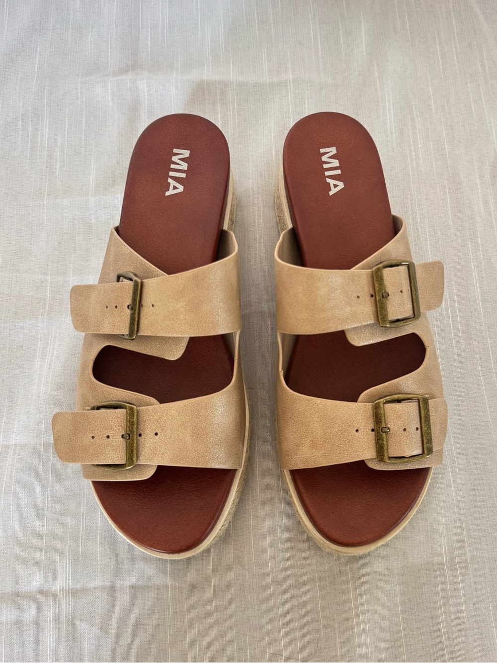 MIA Women's Kely Flatform Sandals Size 10M - Picture 5 of 10